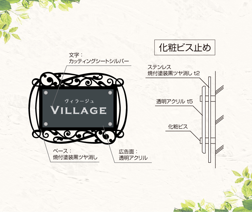 プロヴァンスクリア 仕様詳細 詳細図面