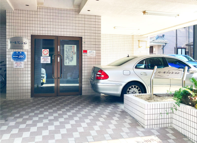 銘板のリニューアル　ステンレスの看板　　マンションの看板　アパートの看板