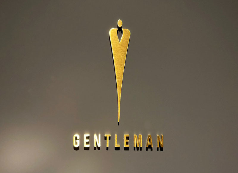 真鍮切り文字サイン ピクトサイン 室名サイン