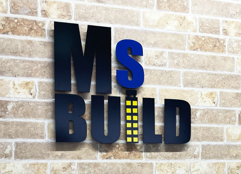 事務所の看板 会社の看板
ステンレスの切り文字看板