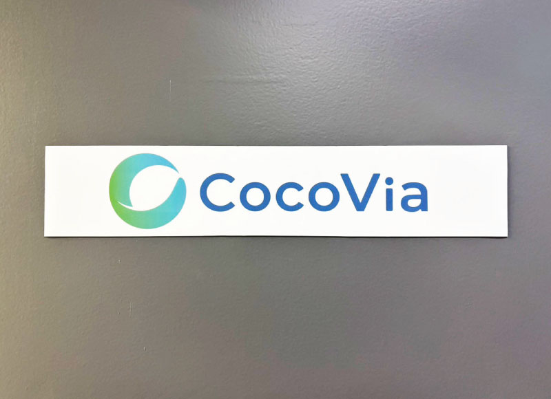 マグネットシート 社名サイン
会社のシート